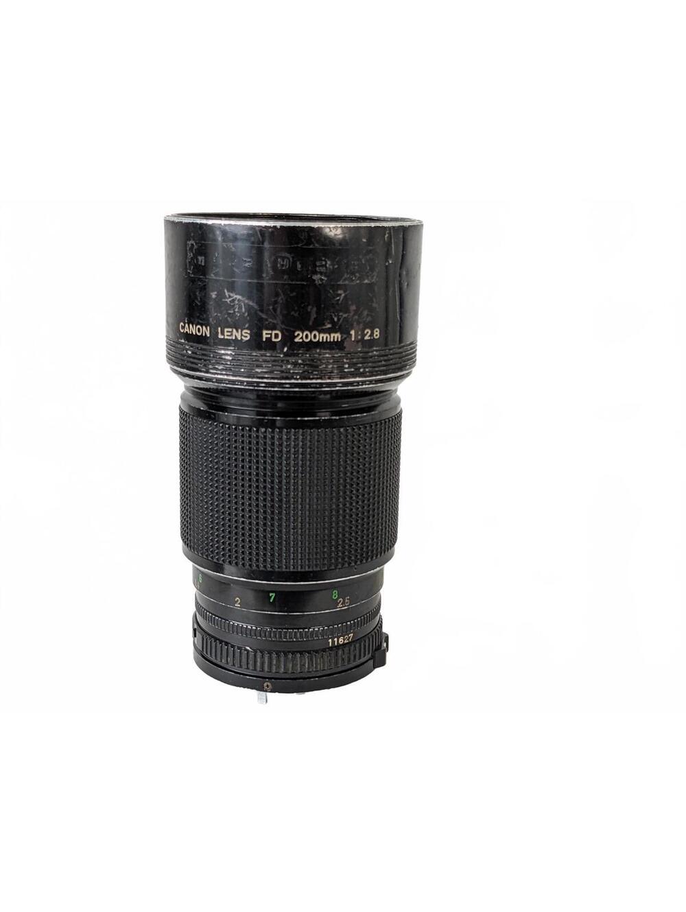 Canon Japan FD 200mm 1:2.8 Telephoto Prime Camera Lens